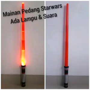 Mainan Pedang Lightsaber Star Wars Baterai - Pedangan Starwars Anak Laki Cowok
