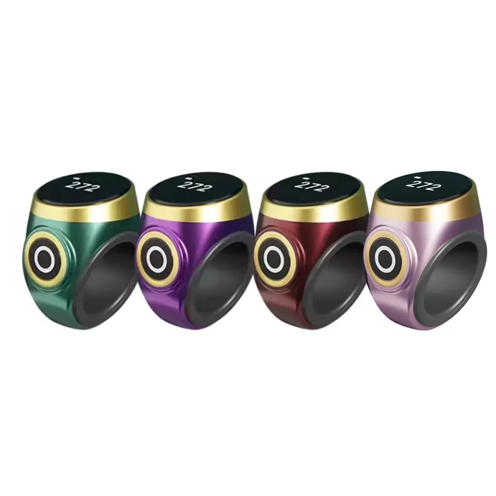 Digital Counter Rings Style Counter Electronic Counters ABS Counter Innovative Track Prayer Reminders & Stay Connectes
