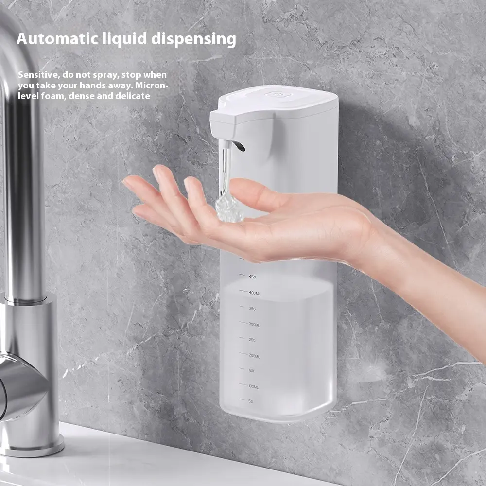 Automatic sensor hand sanitizer machine Wall-mounted kitchen detergent machine Soap dispenser Cross-border alcohol disinfection sprayer