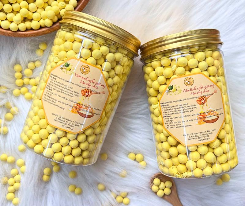  Viên nghệ mật ong sữa ong chúa chuẩn 