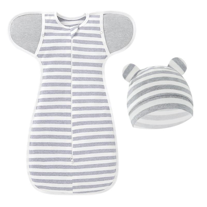 Newborn swaddling baby sleeping bag delivery room swaddling towel baby sleeping bag 5