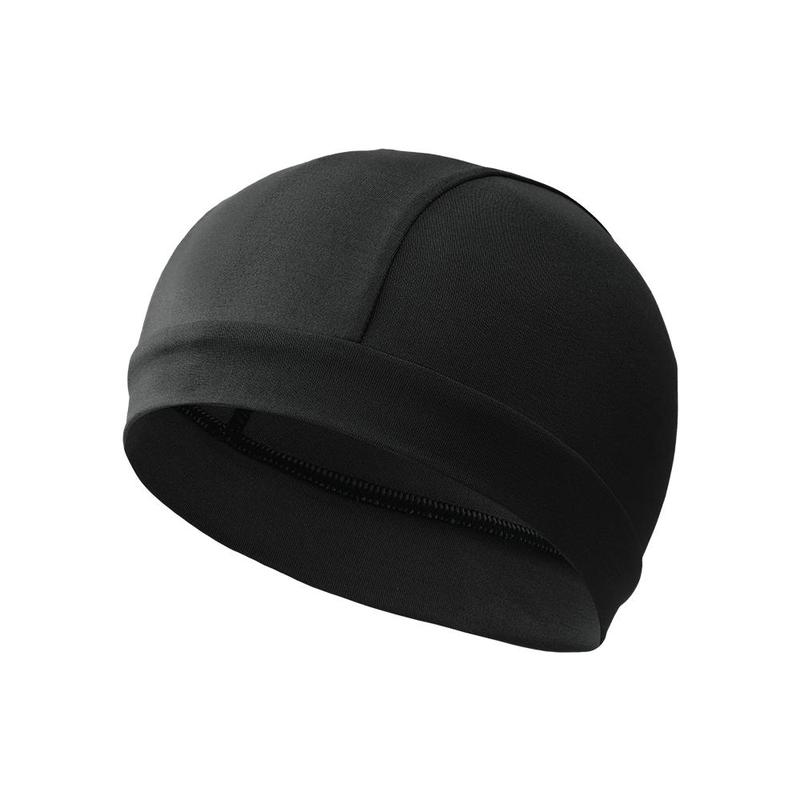 Solid Color Cycling Helmet Liner Cap, Sweat-absorbing Quick Drying Cycling Liner Cap, Multifunctional Elastic Helmet Liner Cap, Breathable Comfortable Cycling Liner Cap for Outdoor Sports Use 0