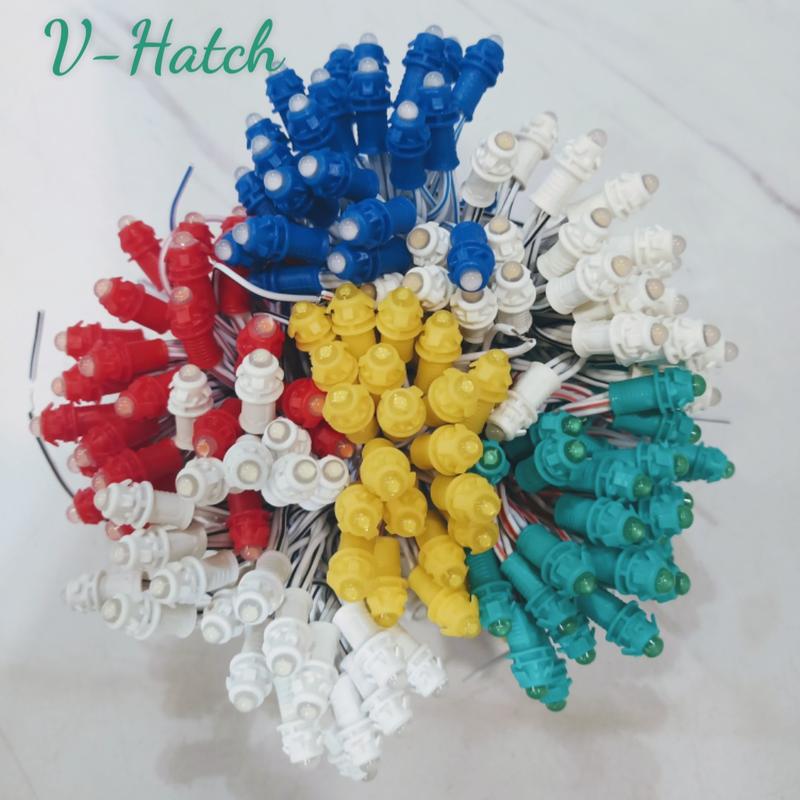 (Không kèm nguồn) Combo 10- 20 dây led đúc F5 12v trang trí quấn cây, biển quảng cáo