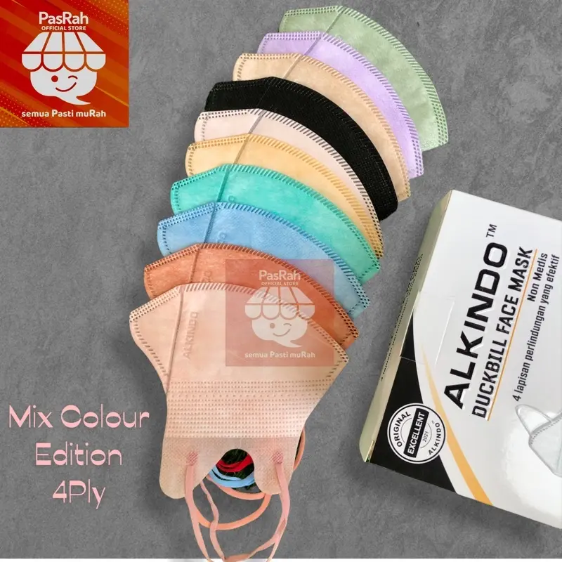MASKER DUCKBILL GARIS ISI 50 PCS