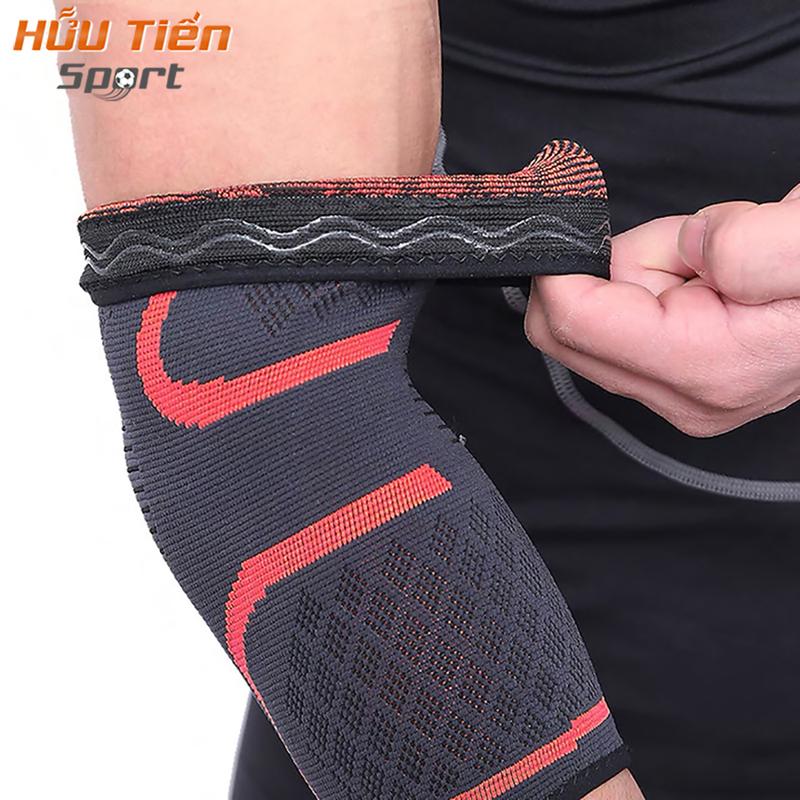 Băng Khuỷu Tay, Bó Bảo Vệ Khủy Tay Cùi Chỏ Aolikes AL7547 Tập Gym Chơi Thể Thao Đá Bóng Cầu Lông Bóng Chuyền Sport Tập Thể Dục 2