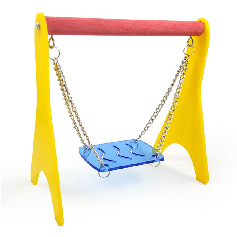 Pet Swing Rat Hammock Bite 18.5*10*18.5cm Yellow 1