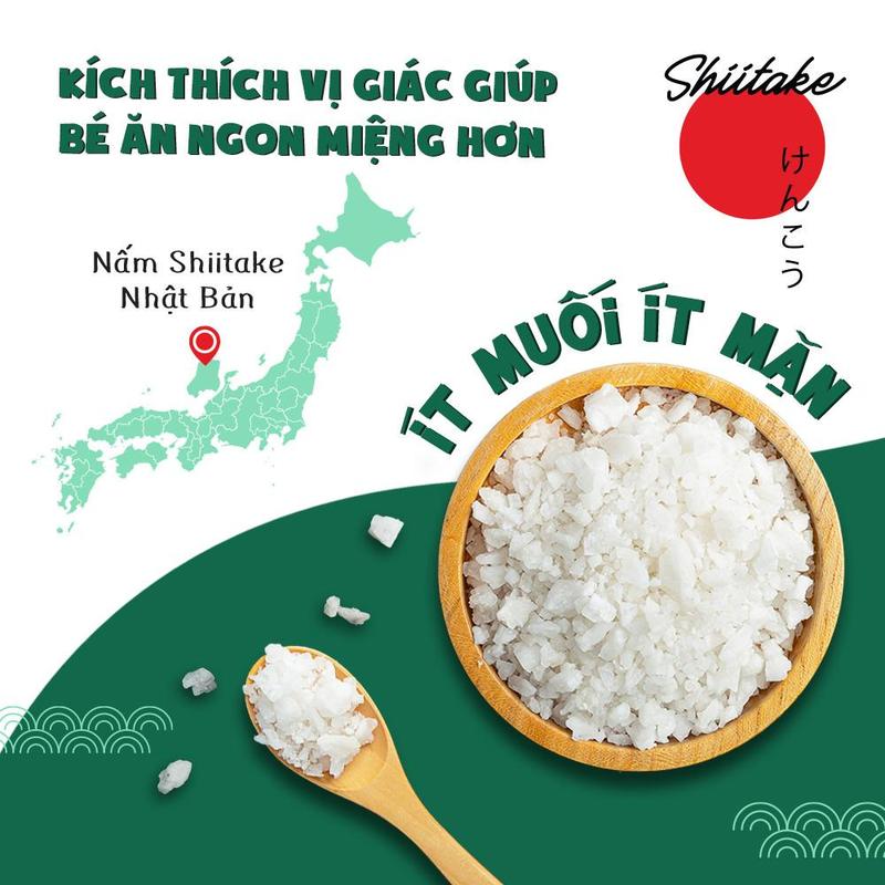 Product Introduction of [1 chai] Nước mắm Shiitake cho bé ăn dặm từ 6 Tháng Tuổi làm từ nấm ngọt Nhật Bản an toàn giúp bé ăn ngon miệng, kích thích vị giác 60ml/chai 5