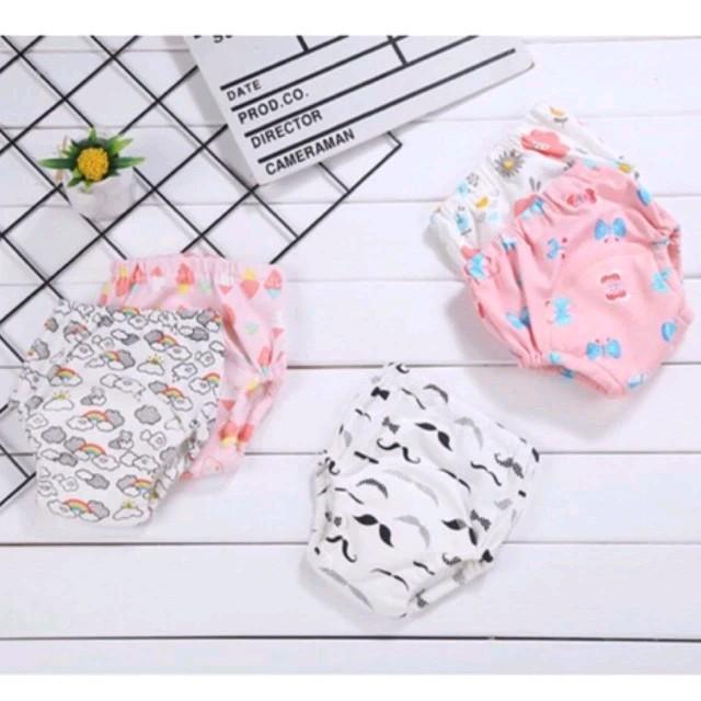 Combo 5 Quần Bỏ Bỉm/Tã Vải Cotton bim chobe giặt được