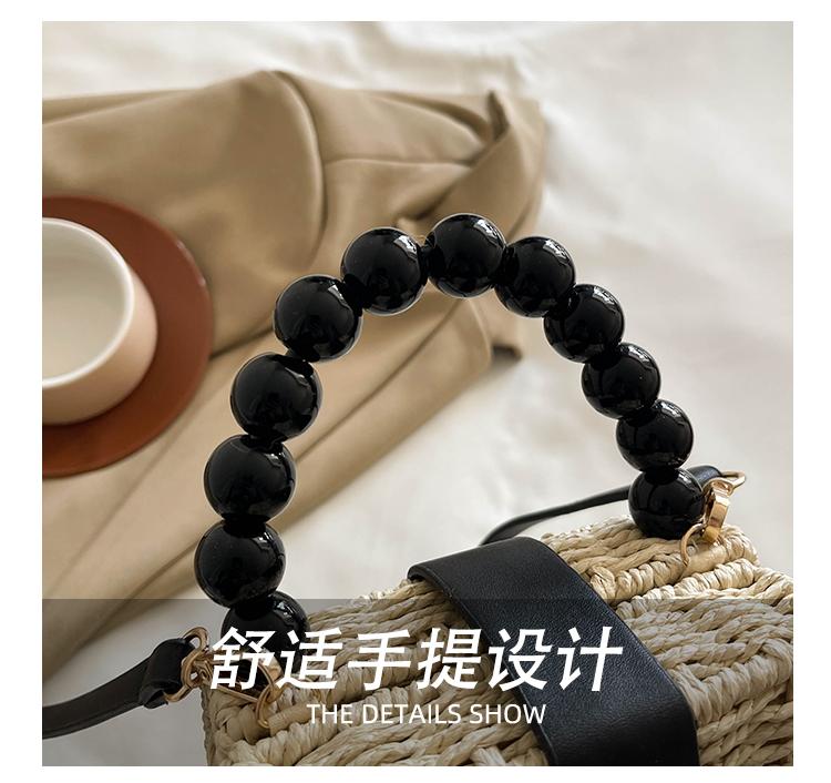 Product Introduction of Túi Rơm Dệt Tay INS, Thiết Kế Đặc Biệt Túi Vuông Nhỏ Phong Cách Phương Tây Bờ Biển Mới, Túi Messenger Đeo Vai, Xu Hướng 2025 16