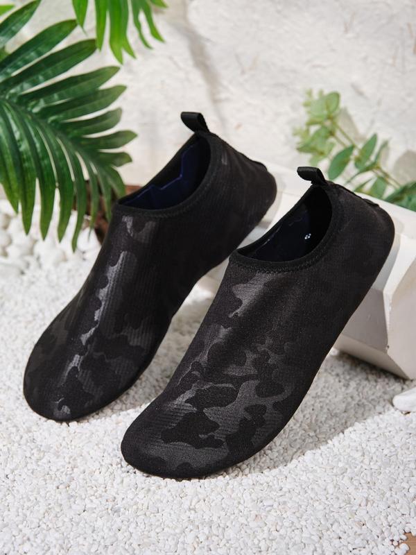 Men's Random All Over Print Slip On River Trekking Shoes, Sporty Comfortable Non-slip Quick Drying Shoes, 2024 Summer Water Shoes Aqua Shoes, Sports Shoes for Beach Outdoor Activities 7