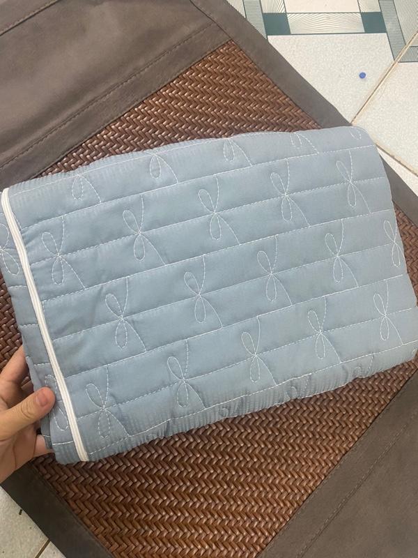 Product Introduction of Vỏ gối ôm trần bông cotton đũi hữu cơ xơ đậu nành nhập khẩu kích thước 35x110cm 11