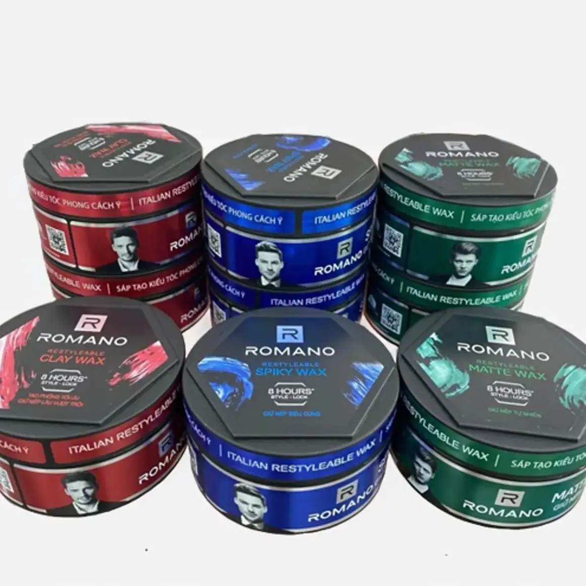 Wax Tạo Kiểu Tóc Romano 3 màu