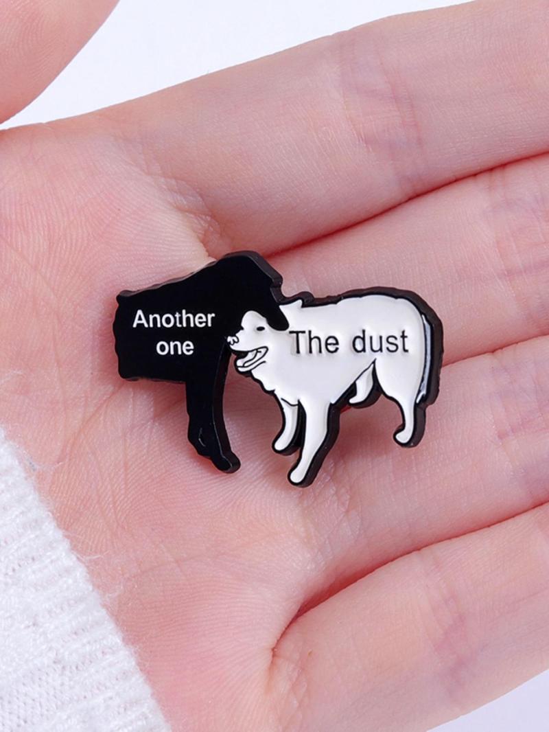 Product Introduction of Cute Animal Themed Pin Brooch, Fashion Alloy Badge for Daily Clothing Decor, Trendy All-match & Exquisite Brooch for Birthday Gift 5