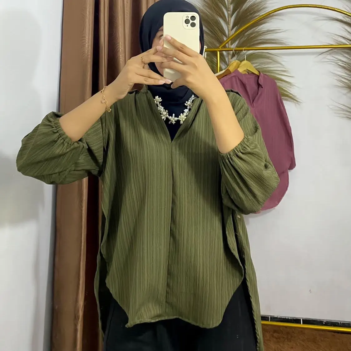 Livia Blouse Baby Crush