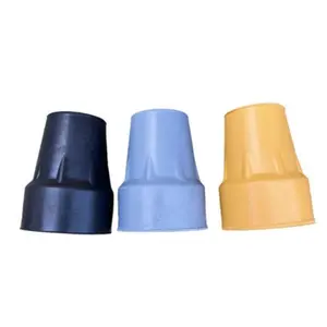 tongkat ujung 2 pcs anti-slip berat karet penutup ujung Ganti tongkat Camping,Outdoor