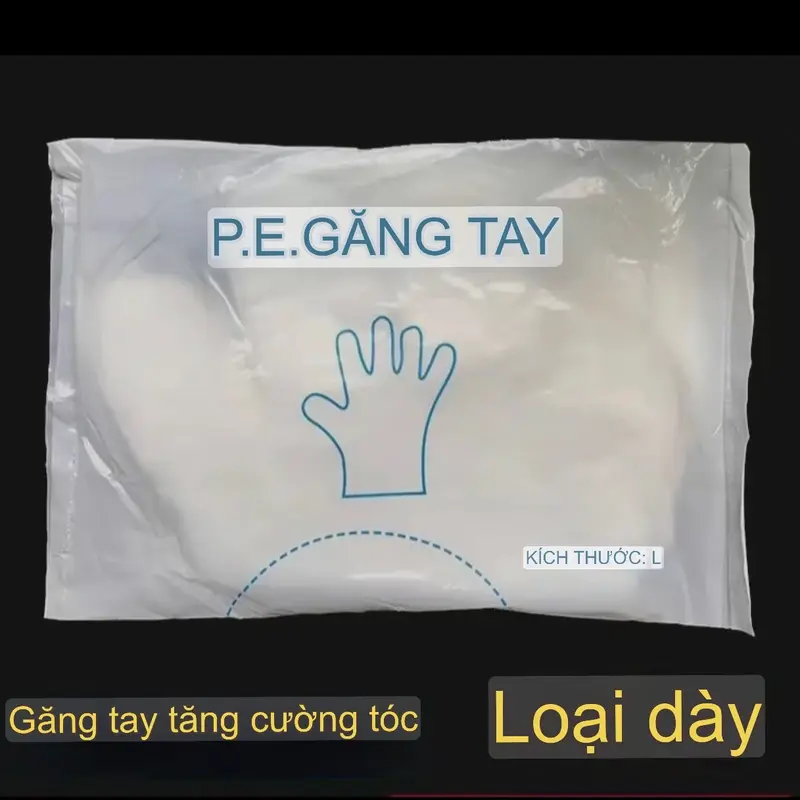 Găng tay dùng 1 lần dành cho salon tóc 100 cái/ túi 0