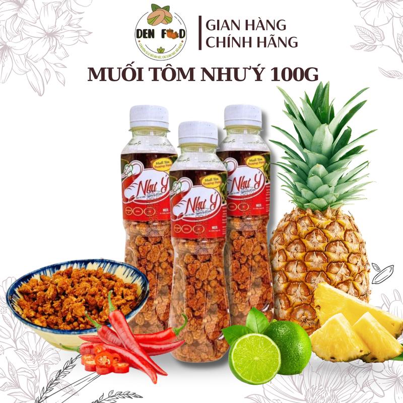 Muối tôm Như Ý - Hủ nhỏ 100gr Gia Vị - Ăn Vặt Denfood Cay