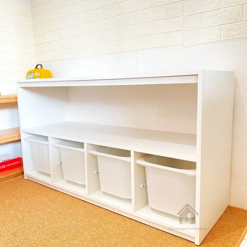 JAVAWOOD INDONESIA MUSI STORAGE TROFAST SERIES (TANPA WADAH PUTIH) kayu 6
