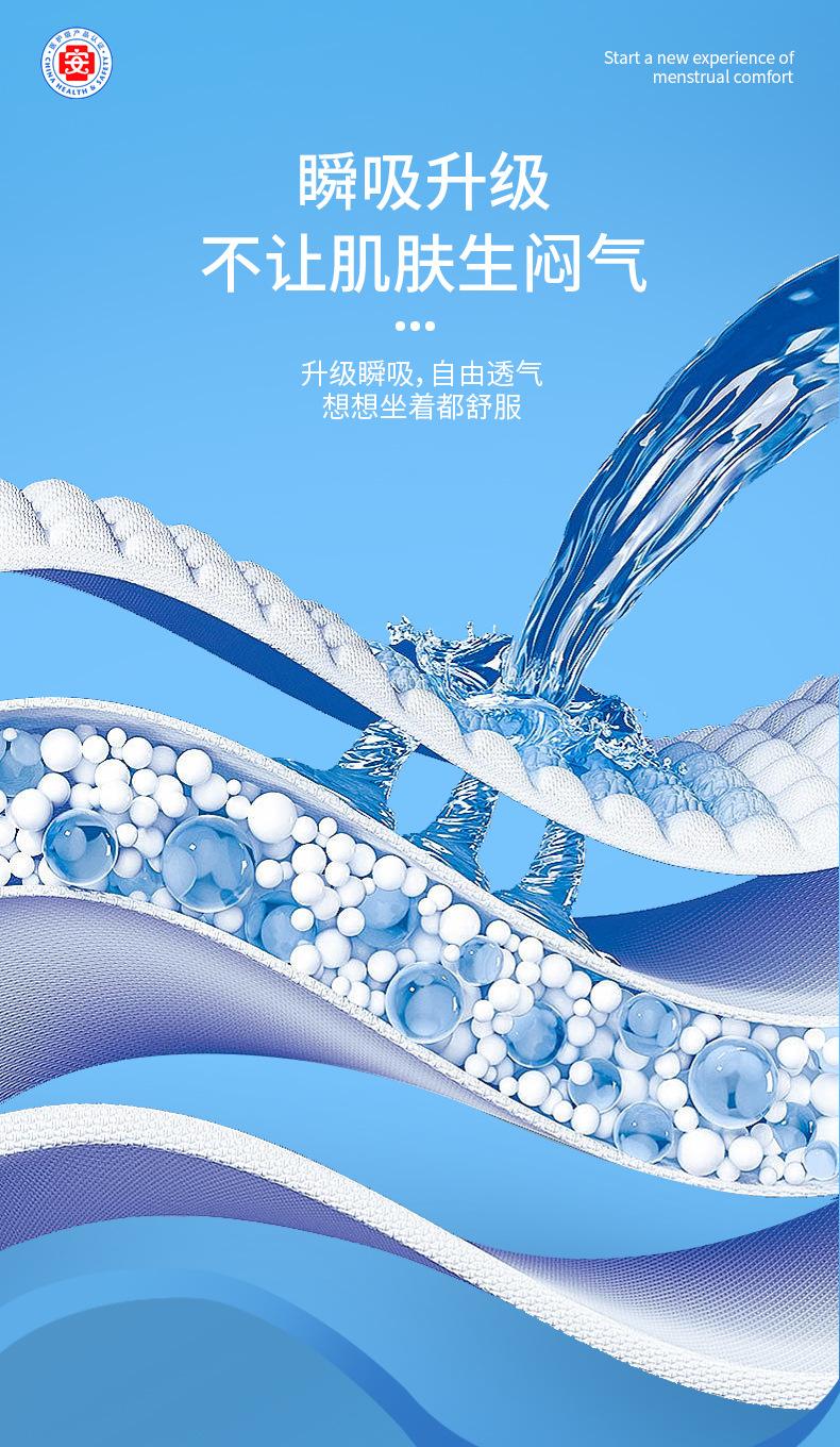 Product Introduction of Premium cotton sanitary pads for day and night Comfort 4