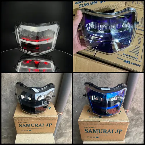 Đèn Pha Led 2 Tầng Zhipat Wave 110 50cc Zin Bát Suruma Phụ Tùng Xi Nhan