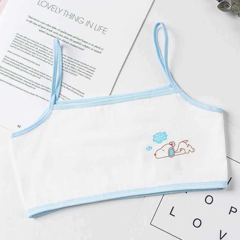 Product Introduction of Girl's Sport Bras Teens Brassiere Kids Underwear Cotton Girls Training Bra Push Up Running Tops 7-16 Years Adolescente 11