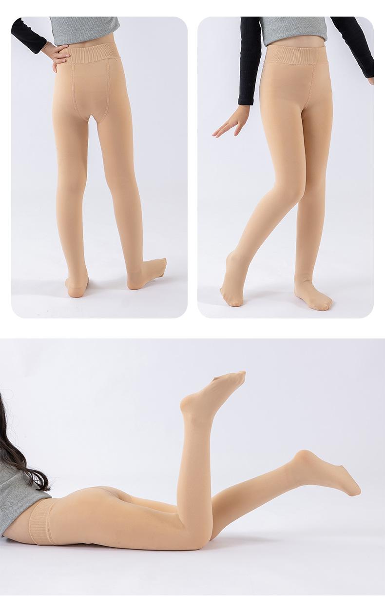Product Introduction of Quần Tất Trẻ Em, Lót Lông Cừu, Dày Dặn, Màu Da Thịt, Thích Hợp Cho Bé Gái, Đàn Hồi Cao, Chống Pilling, Màu Trắng, Thích Hợp Cho Mùa Thu Và Mùa Đông, Quần Bó Khiêu Vũ, Năm 2025 17
