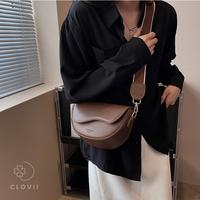 Gambar CLOVII - Tas Wanita Handbag Sling Bag Selempang Shoulder Bag Bahu Fashion Import - PATT - Brown dari Clovii Bloom Kota Administrasi Jakarta Barat 1 Tokopedia
