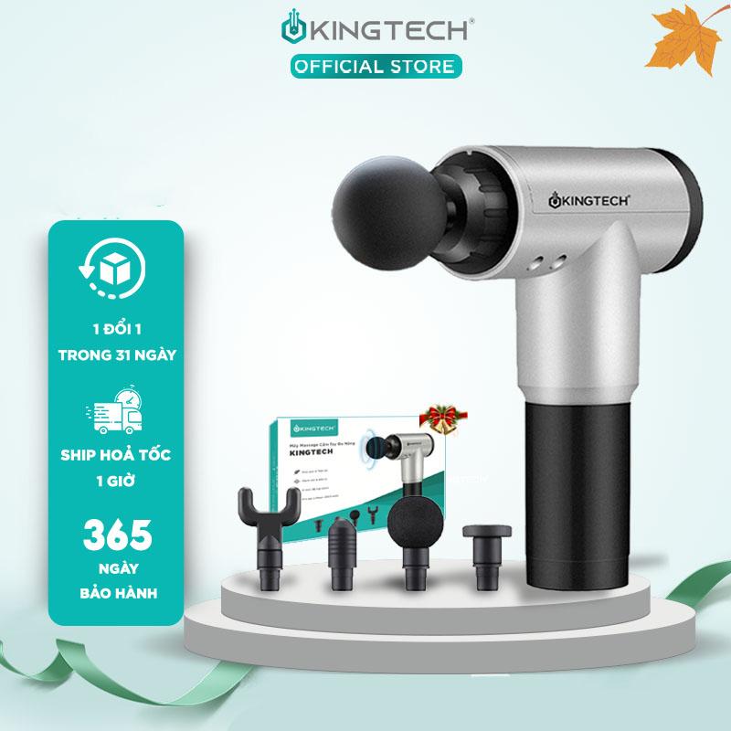 Máy Massage Cầm Tay Toàn Thân 6 Cấp Độ KINGTECH KH-320 - Chuyên Sâu Vai Lưng, Đùi, Bắp Chân - Chính Hãng