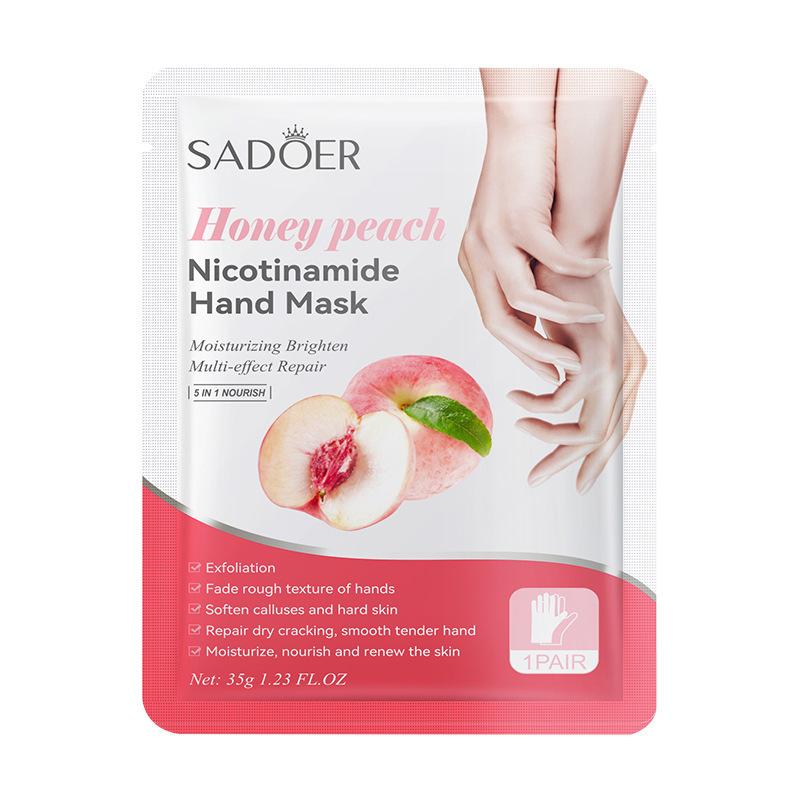 Mặt Nạ Tay Trái Cây, Tiếng Anh Đầy Đủ, Mặt Nạ Chân, Sadoer, Bơ Và Dâu Tây, Dưỡng Ẩm, Quốc Tế Thương Xuyên Biên Giới, Phát Sóng Trực Tiếp Làm Đẹp Da Whitening 8