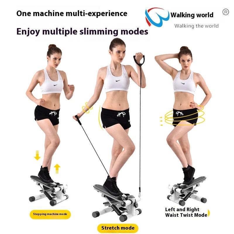 [In Stock]Portable Stepper Quiet Mini Home Step Machin Mini Stepper With LCD Monitor Portable Fitness Exercise 1