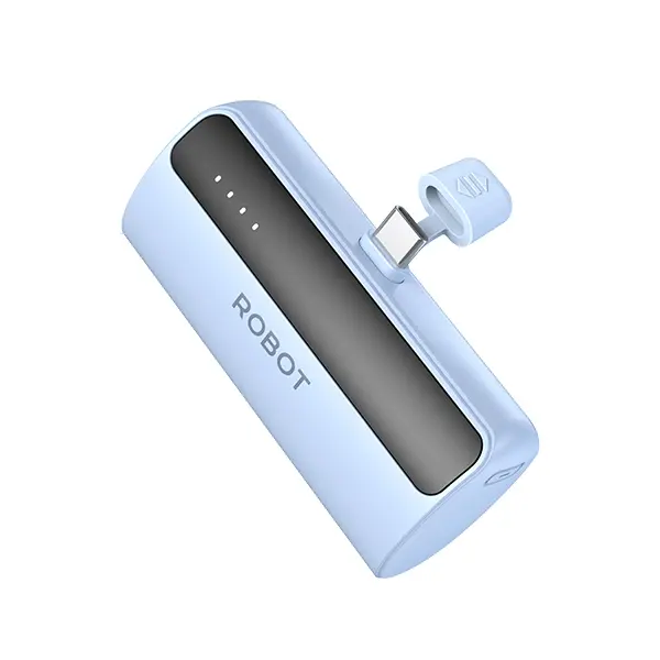 ROBOT RT045L / RT045C Powerbank Mini Real Capacity 4500mah Port Lightning & Type-C  Smart Power bank Built-in Cable - Garansi Resmi 1 Tahun 3
