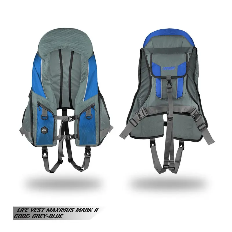 FIRECAST Life Jacket Rompi Pelampung Baju Pelampung Maximus Vest Mark-II Pelampung Mancing Comfortable Adults Unisex Quick Dry Pelampung Olahraga Outdoor Air Renang 2