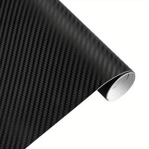 Pegatina para auto con patrón de fibra de carbono, película de vinilo en rollo multicolor, estilo interior para auto, calcomanía decorativa para motocicleta, laptop y piel