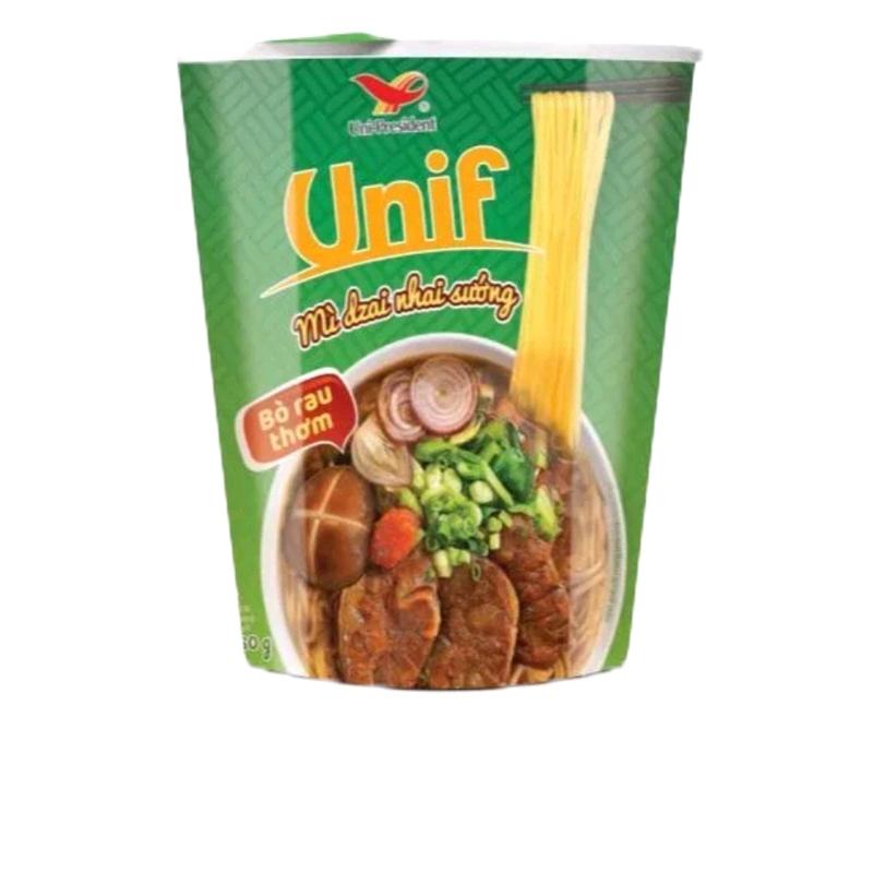 Mì Ly Unif Bò Rau Thơm thùng 24 ly