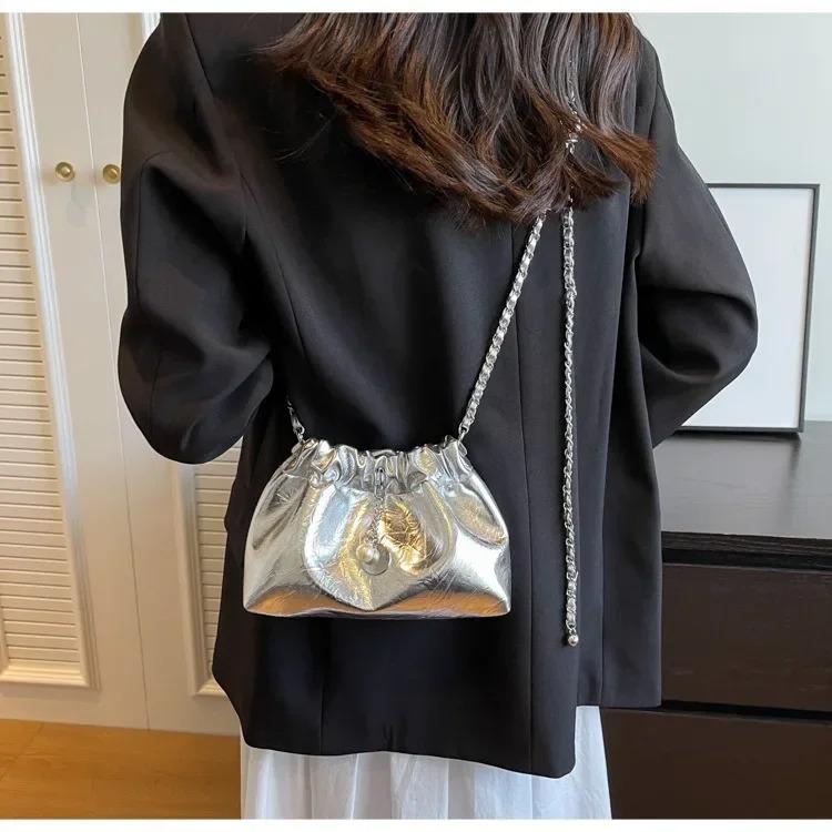 Product Introduction of Millennium Bag Women 2025 New High Sense Shoulder Bags Summer Chain Bag Fashion Bucket Bag Messenger Bags Purses Handbags 18