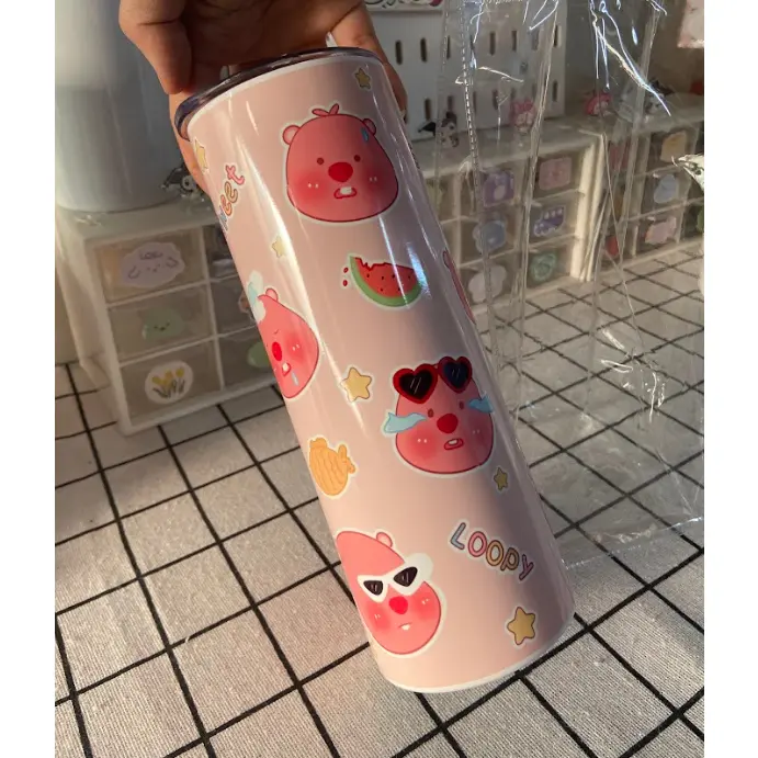 Bình giữ nhiệt cute hình Loopy - 600ml - Inox 304 - Tặng Túi Xách - Kawaii Dreamland 7