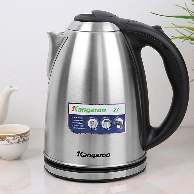 Bình đun siêu tốc Inox 2.0L Kangaroo KG20SK3