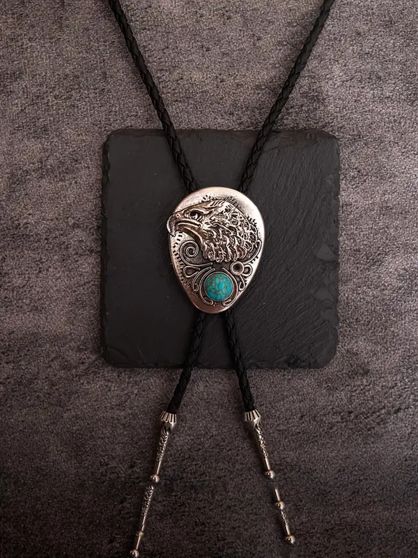 Vintage Western Style Eagle & Butterfly Design Necklace, Boho Style Necklace for Women & Men, Fashion Jewelry for Party, Daily Decor, Trendy All-match & Exquisite Jewelry for Birthday Gift 2