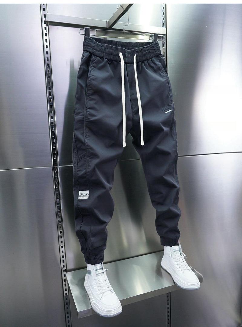 Product Introduction of Quần Jogger, Thương Hiệu Thời Trang Mới Mùa Hè Cho Nam, Phong Cách Hàn Quốc, Dễ Phối Đồ, Chất Liệu Pu, Quần Yếm Đẹp Trai, Túi Rộng Lớn, Quần Harem Ngoài Trời Menswear Pants 13
