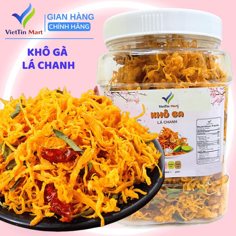 Khô Gà Lá Chanh Loại Ngon 500G