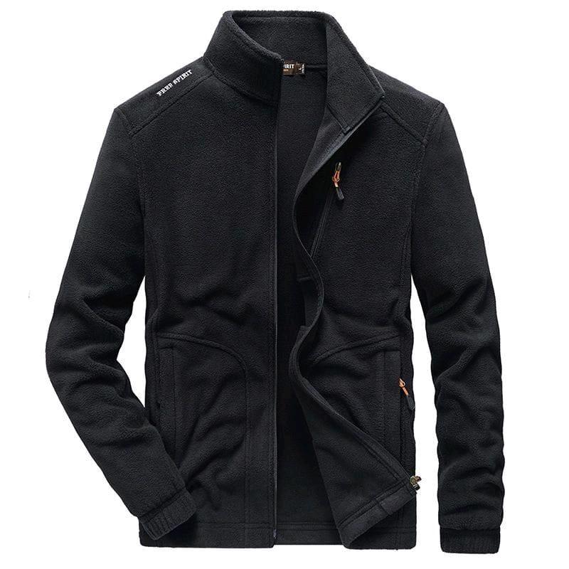 EVERFUSE jaket polar autumn original high quality Kantong Polyester Pria Merah Casual Parasut 3