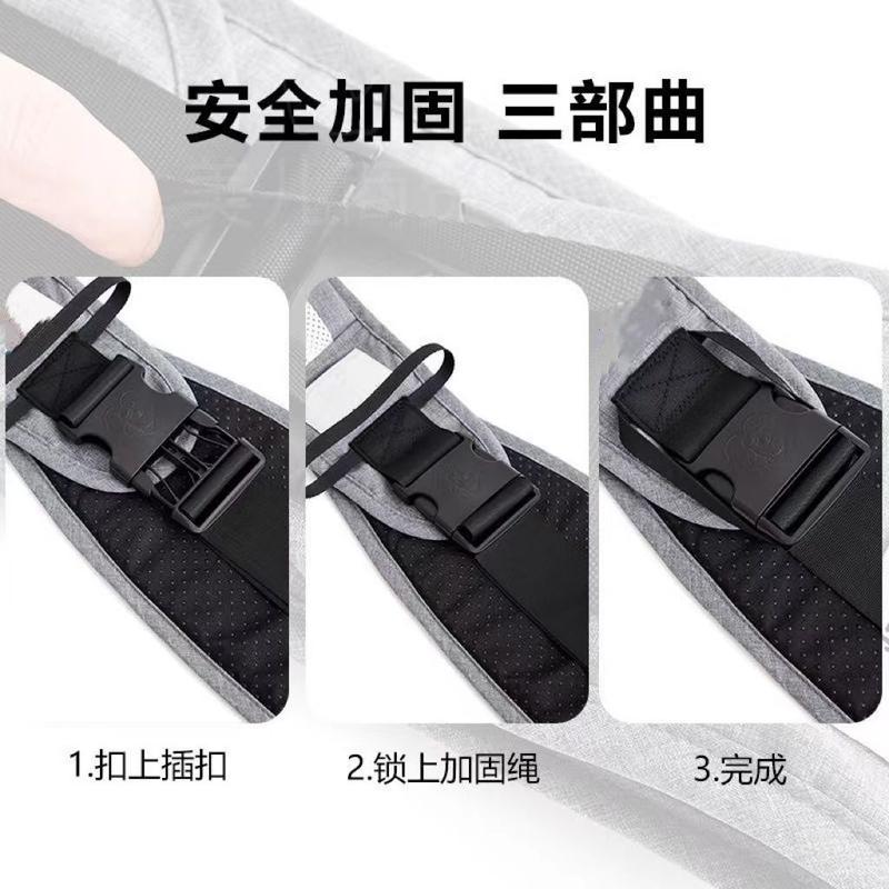 Dụng Cụ Địu Em Bé, Cầm Tay, Rảnh Tay, Kiểu Mang Trước, Đa Năng, Thích Hợp Cho Trẻ Em, Lý Tưởng Cho Các Hoạt Động Ngoài Trời Mùa Hè, Địu Thắt Lưng, Cho Em Bé Và Trẻ Em 4
