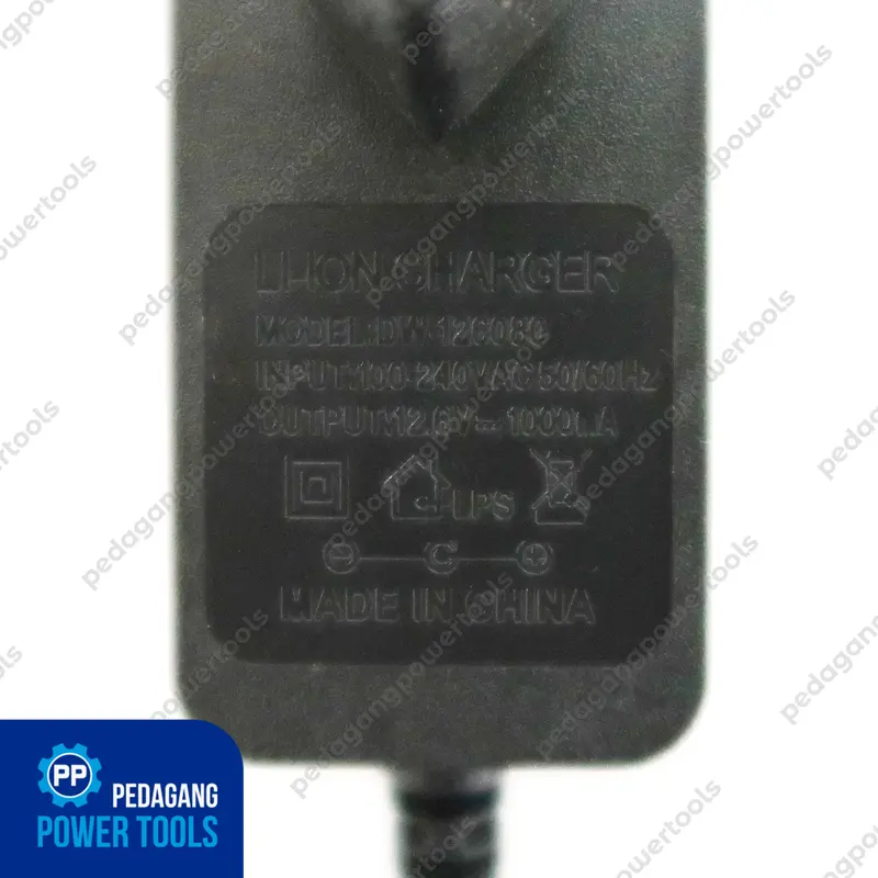HDT CDD405 MESIN BOR CHARGER AKSESORIS CORDLESS DRILL BATERAI 12V SET 7