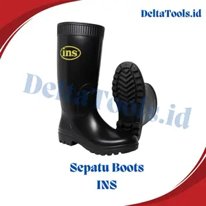 INS Sepatu Boots Panjang Dilengkapi K3L | INS Sepatu Proyek Panjang | INS Rain Boots