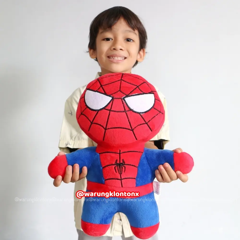 Boneka Spiderman Superhero Yelvo Premium