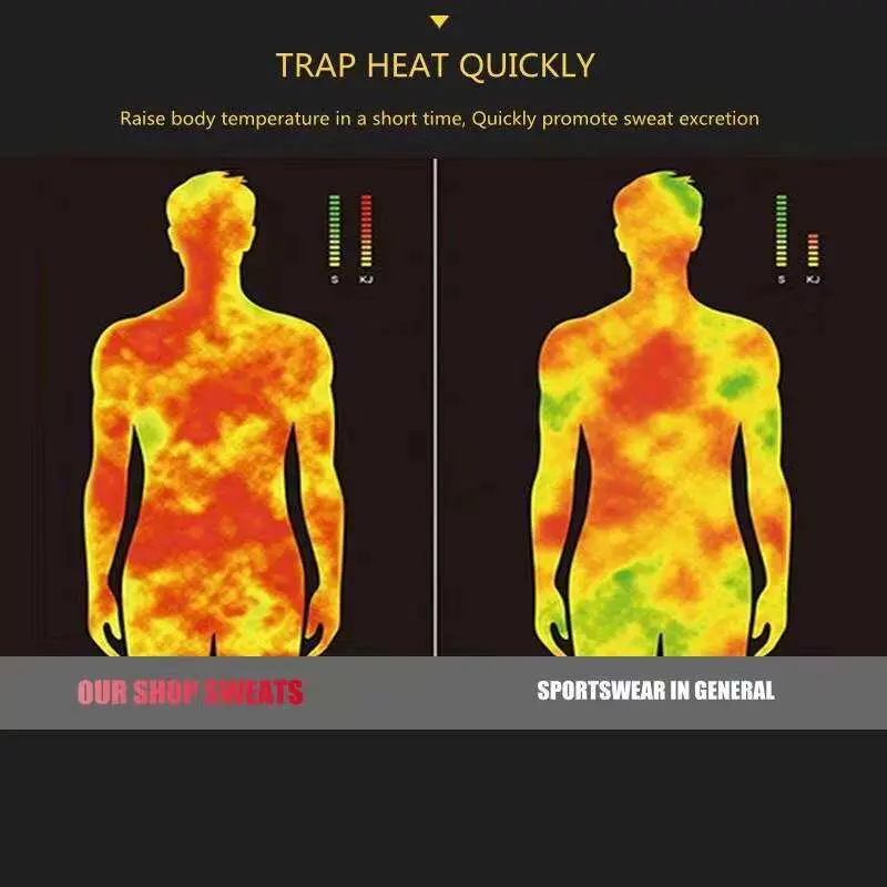 Bộ đồ Xông Hơi cho nam giới, thích hợp cho phòng Tập Gym thể dục, tập luyện thể dục, chạy bộ, Yoga, đạp xe 4