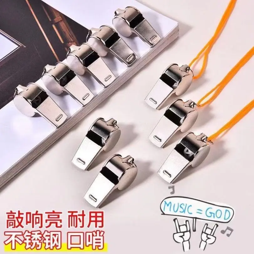 Còi Trọng Tài, Huấn Luyện Viên Huấn Luyện Viên, Còi Kim Loại, Thích Hợp Cho Bóng Rổ Và Bóng Đá, Còi Cheer, Chất Lượng Cao, 2024, Chất Lượng Cao