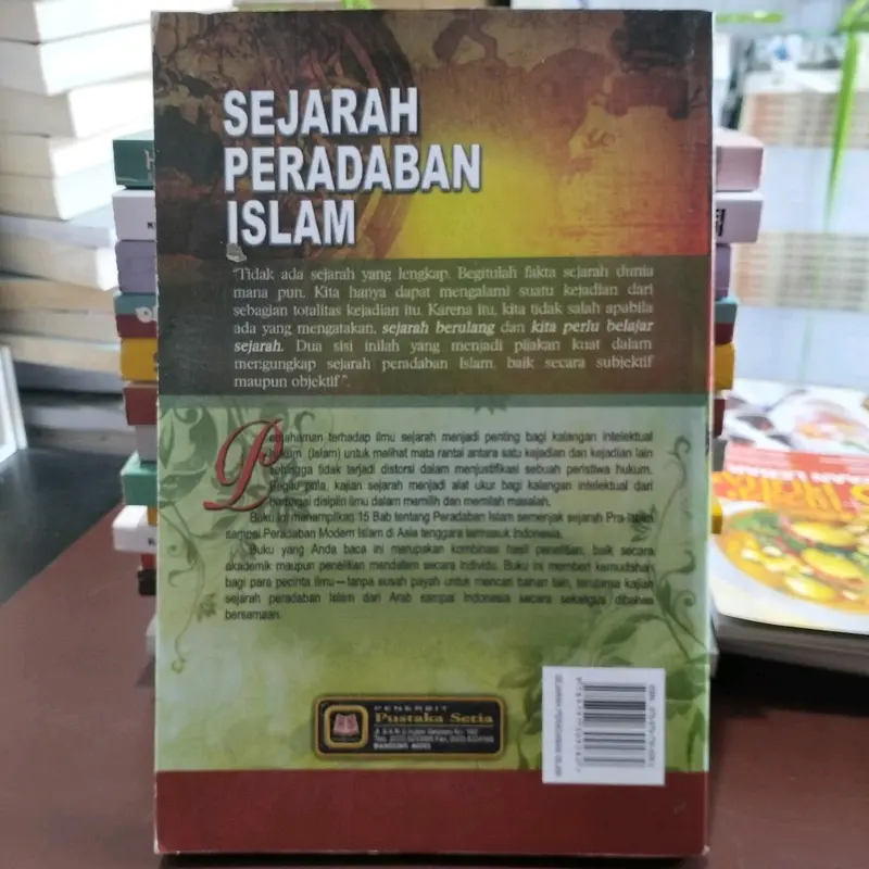 BUKU KULIAH / PERGURUAN TINGGI / SEJARAH PERADABAN ISLAM Soft Cover 1