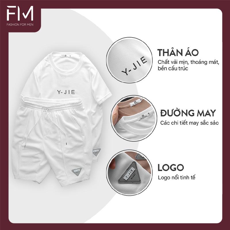 Bộ quần áo nam mặc nhà, đồ bộ mặc nhà thời trang Y-JIE chất thun cotton cao cấp - FORMEN SHOP- FMPS218 2