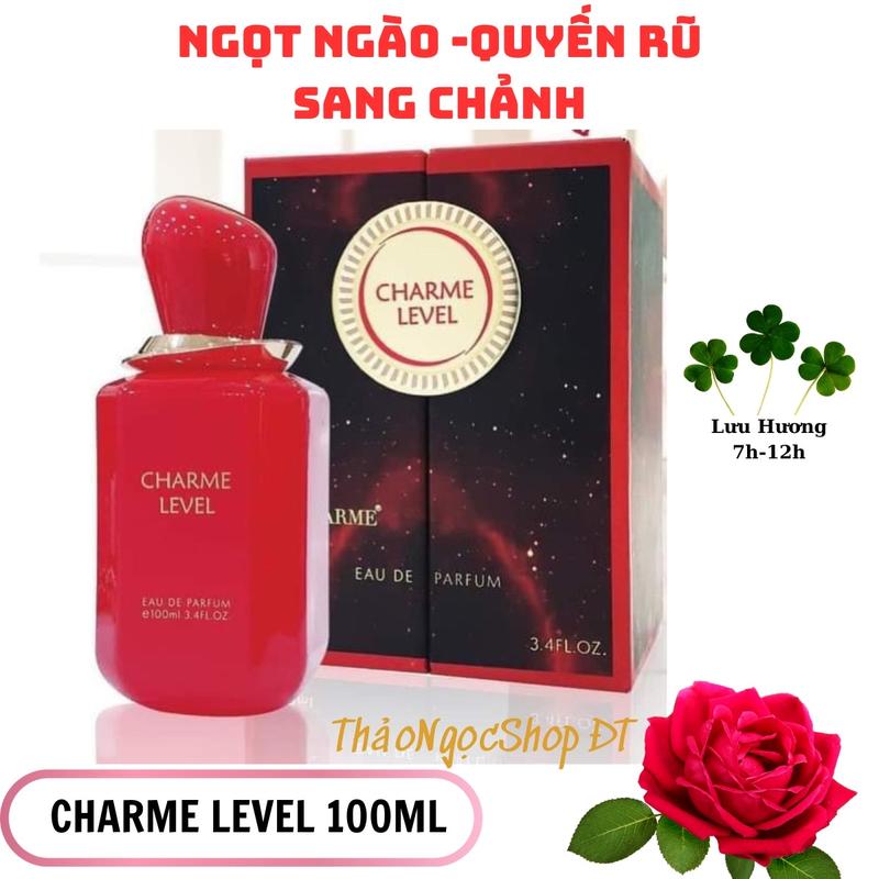 Product Introduction of CHARME PARFUM NƯỚC HOA NỮ CHARME LEVEL 100ML TINH TẾ,THU HÚT ,SANG TRỌNG Xịt Thơm Perfume Cosmetic Women 1
